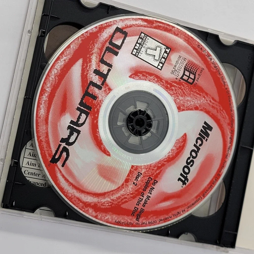 OutWars‎ 1998 PC Game Microsoft Complete Singletrac Studio